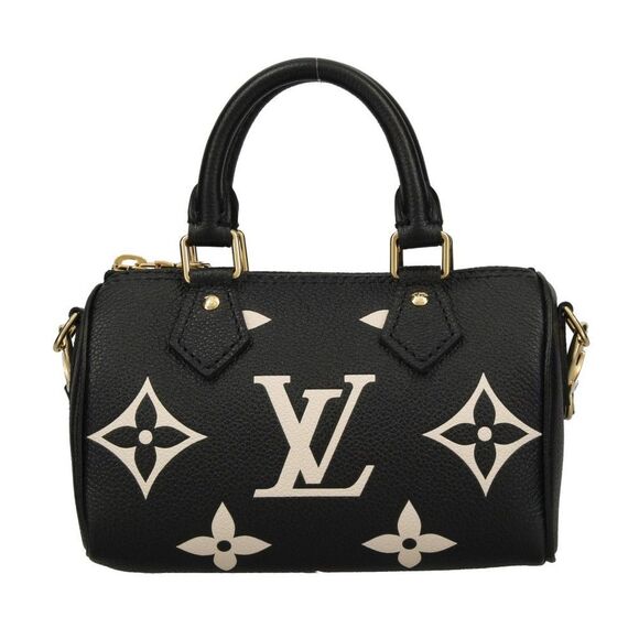 Louis Vuitton Shoulder Bag Monogram Implant Nano Speedy - Picture 1 of 8